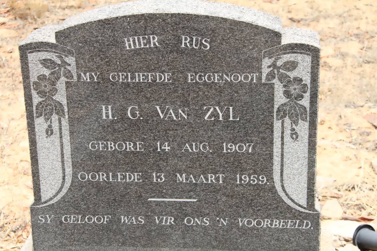 ZYL H.G., van 1907-1959