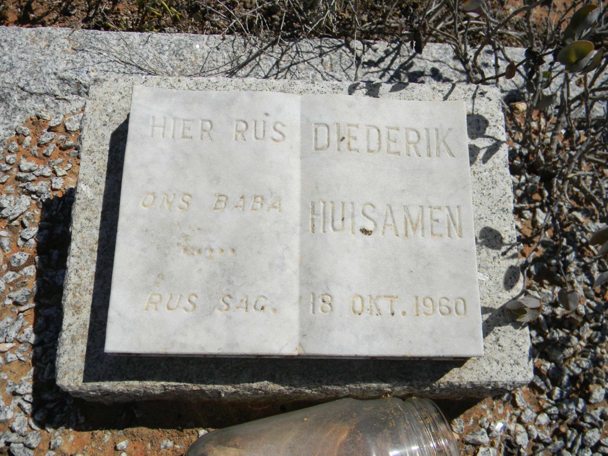 HUISAMEN Diederik -1960