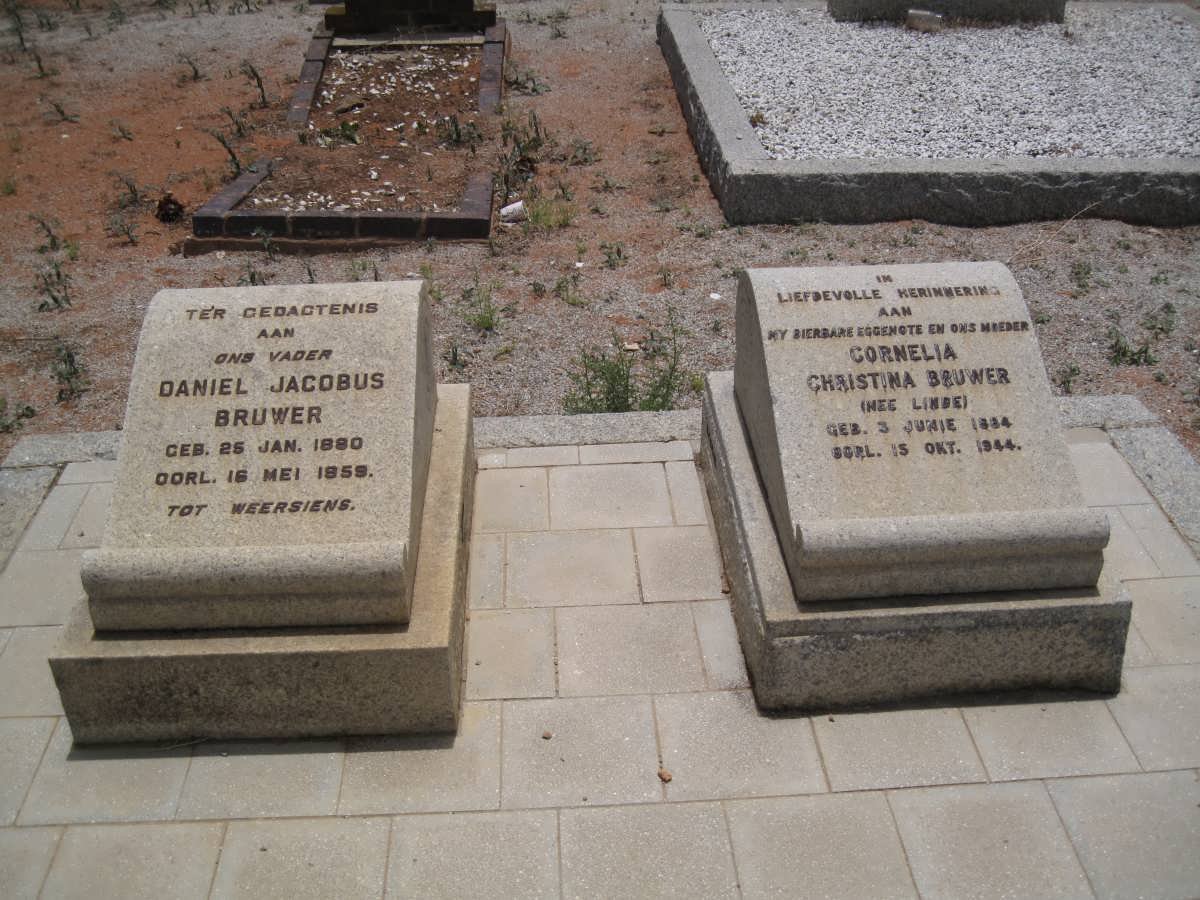 BRUWER Daniel Jacobus 1880-1959 &amp; Cornelia Christina LINDE 188401944