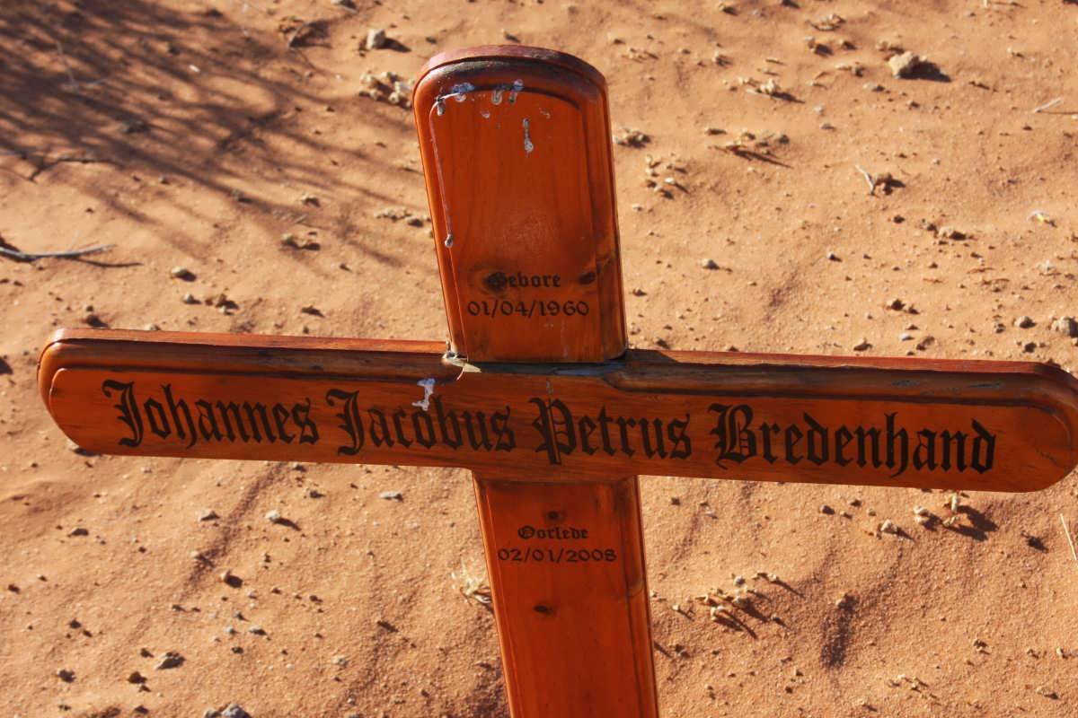 BREDENHAND Johannes Jacobus Petrus 1960-2008