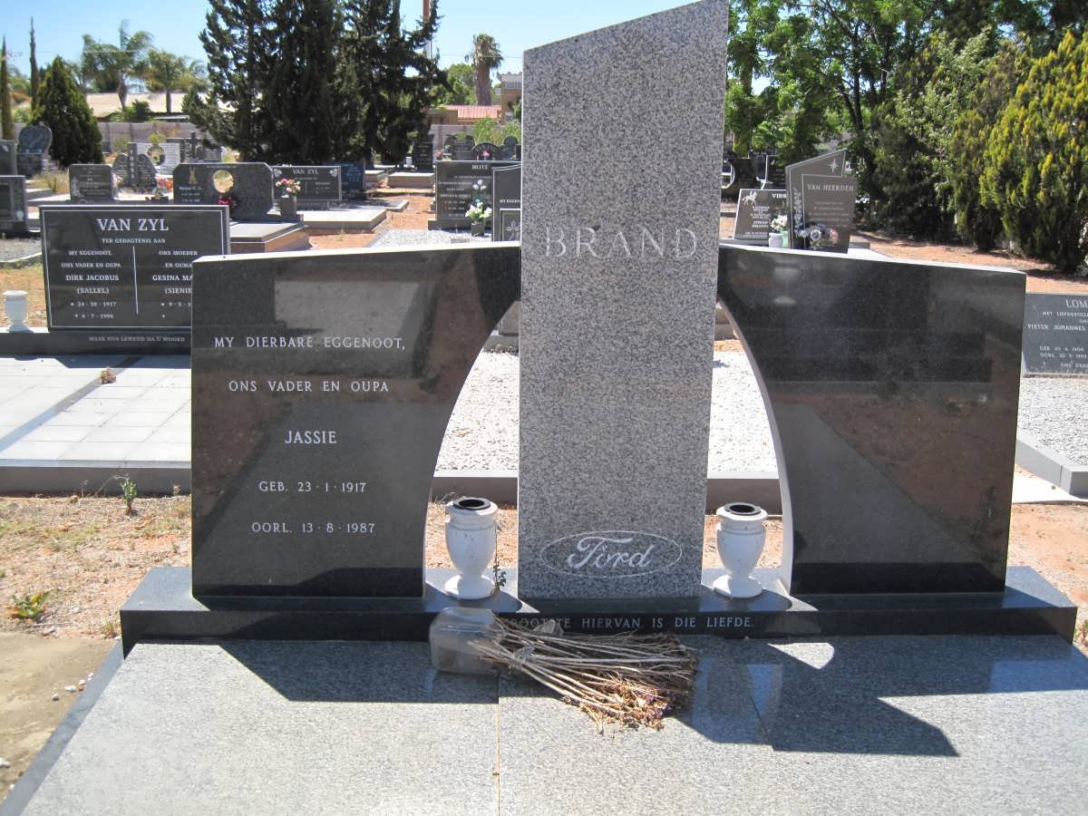 BRAND Jassie 1917-1987
