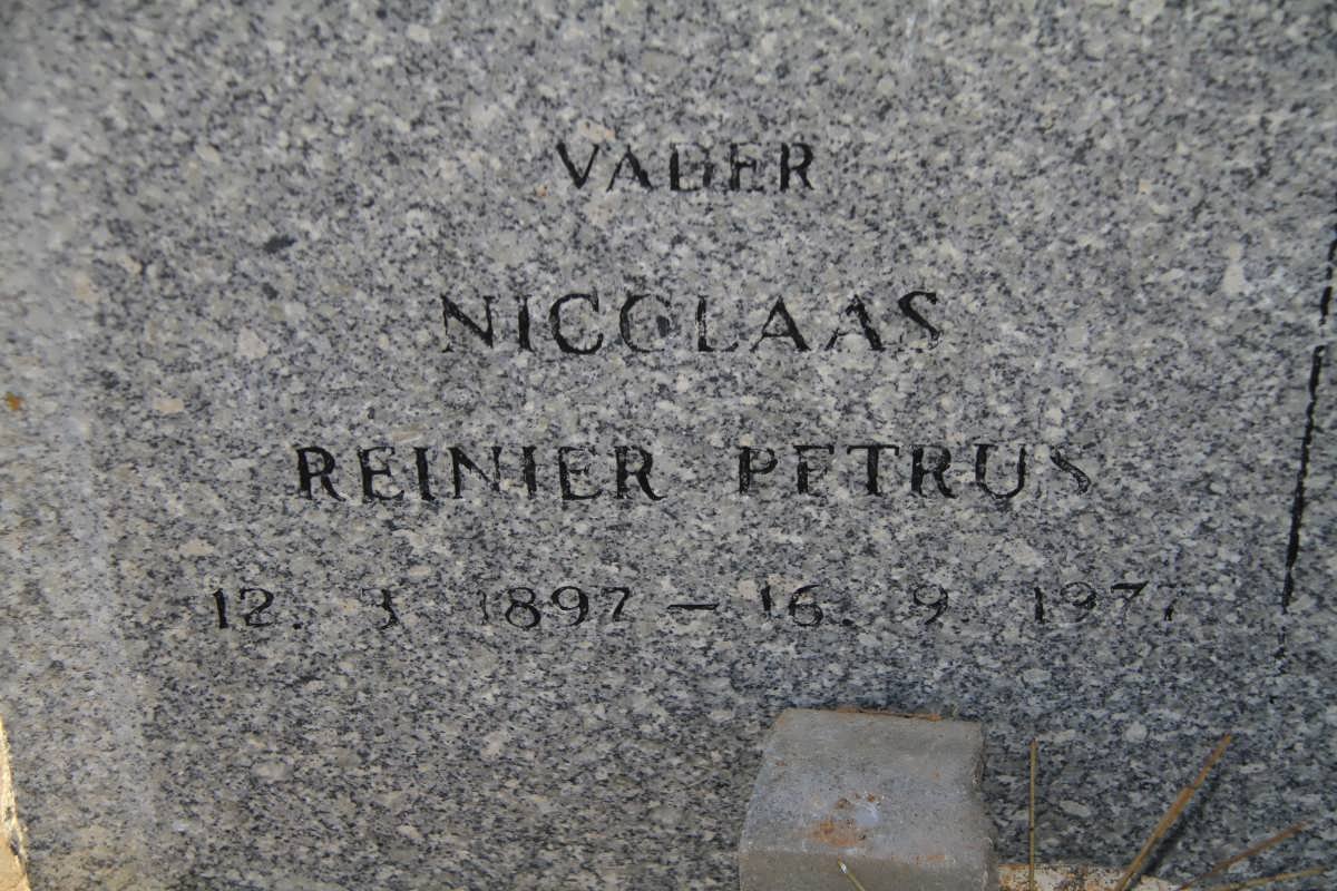 BEER Nicolaas Reinier Petrus, de 1897-1977