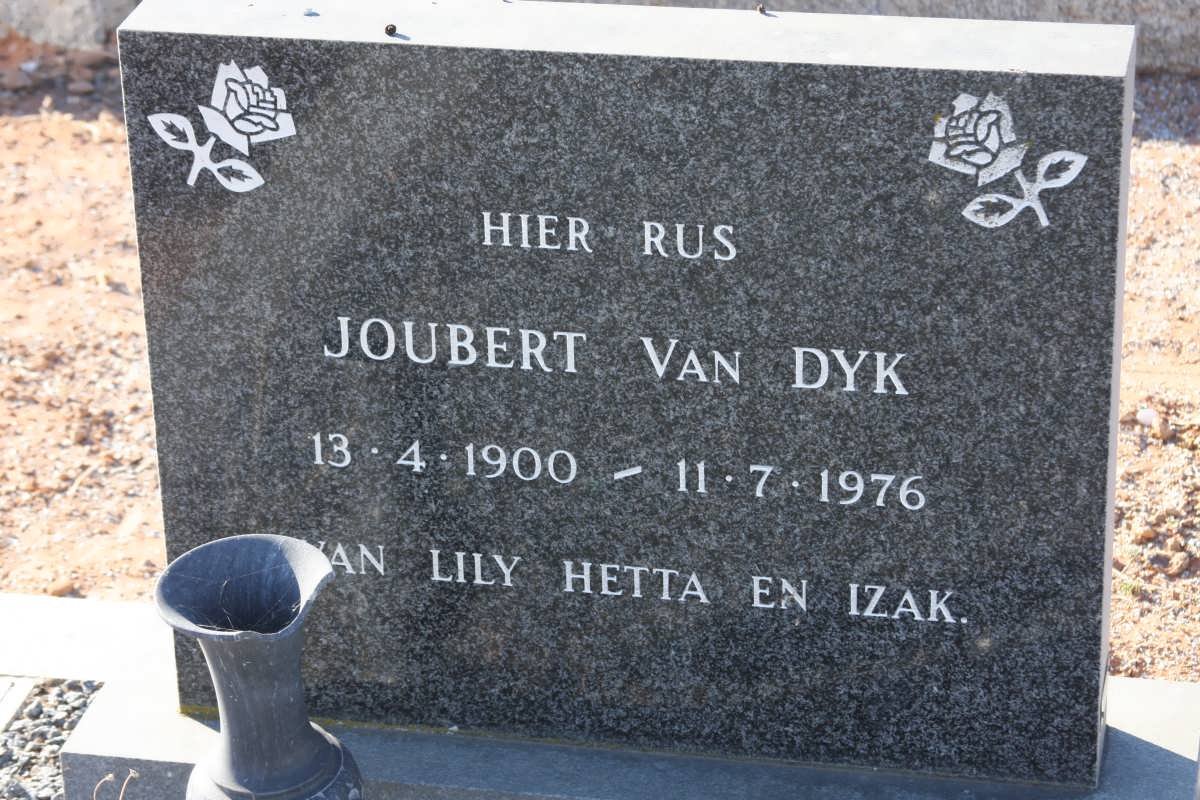 DYK Joubert, van 1900-1976