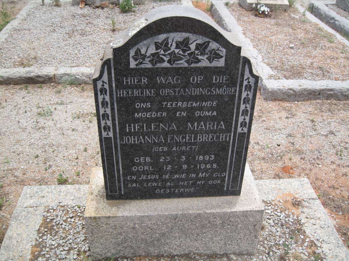 ENGELBRECHT Helena Maria Johanna nee AURET 1893-1965