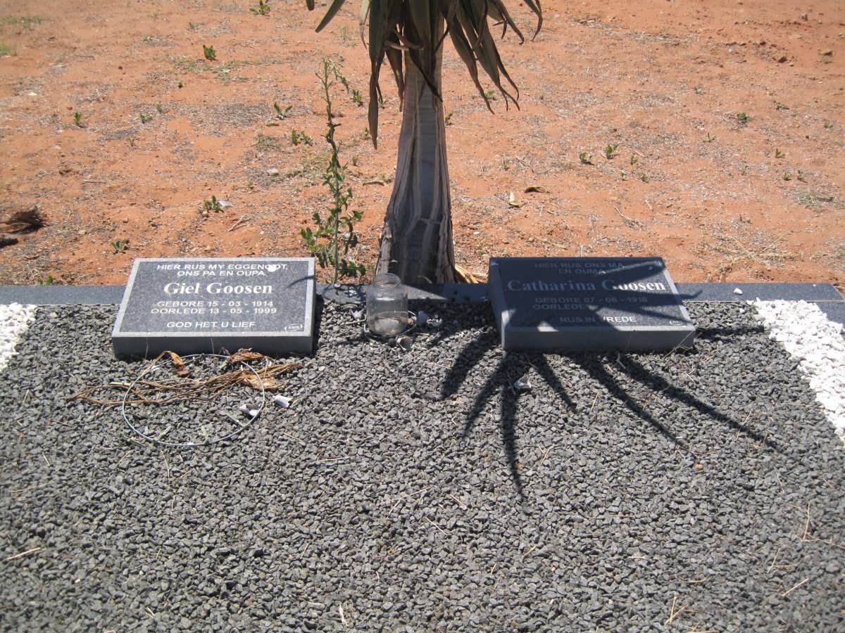 GOOSEN Giel 1914-1997 &amp; Catharina 1918-