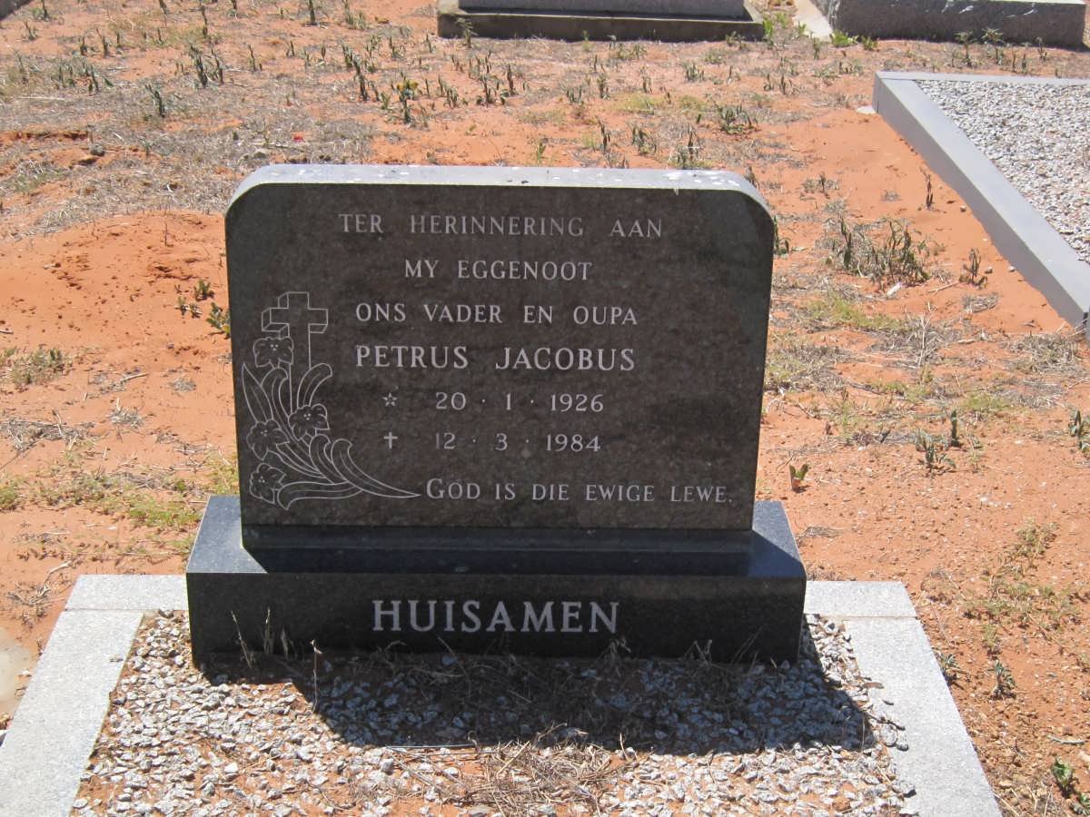 HUISAMEN Petrus Jacobus 1926-1984