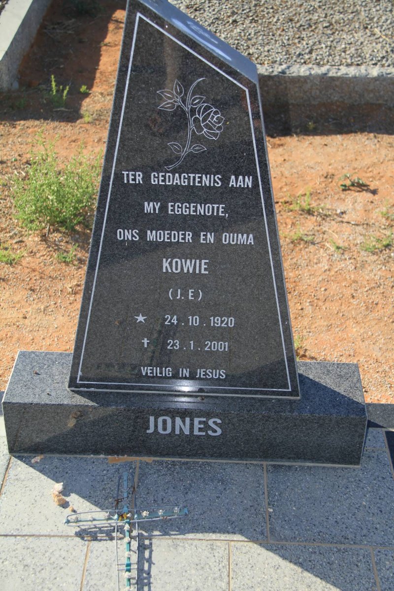 JONES J.E. 1920-2001
