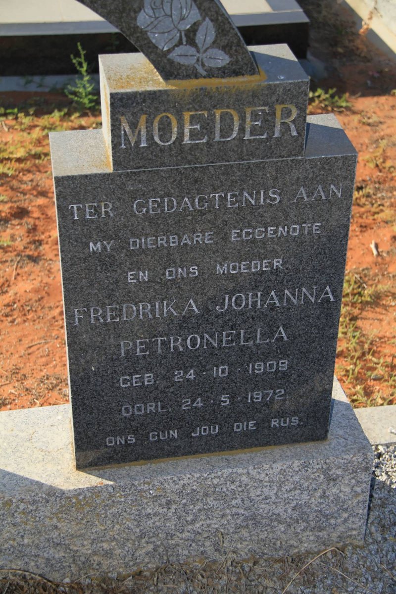 LAUBSCHER Fredrika Johanna Petronella 1909-1972