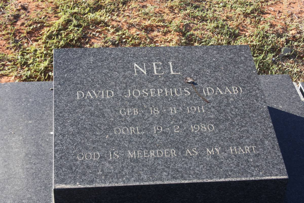NEL David Josephus 1911-1980