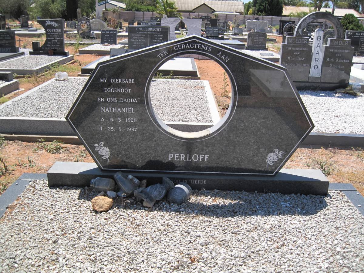 PERLOFF Nataniël 1928-1987