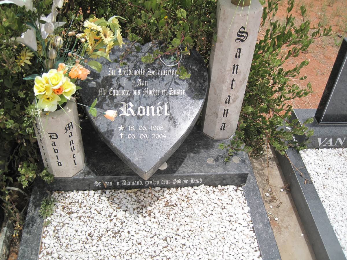 SANTANA Ronél 1968-2004