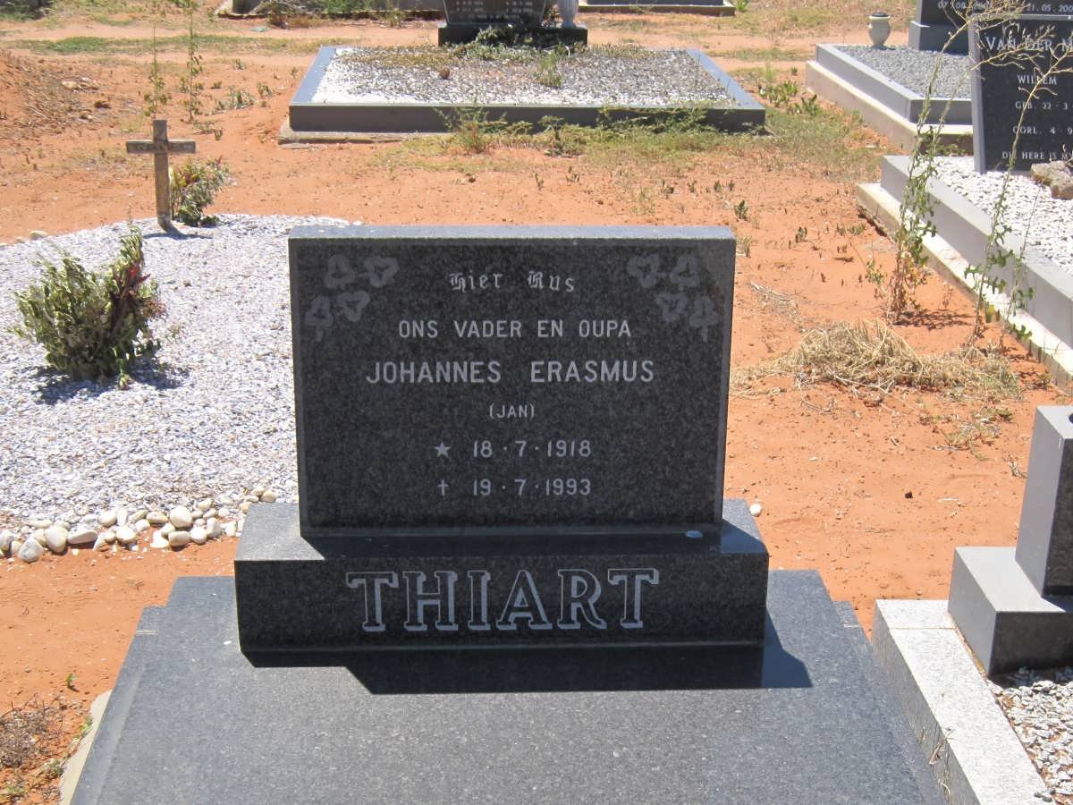 THIART Johannes Erasmus 1918-1993
