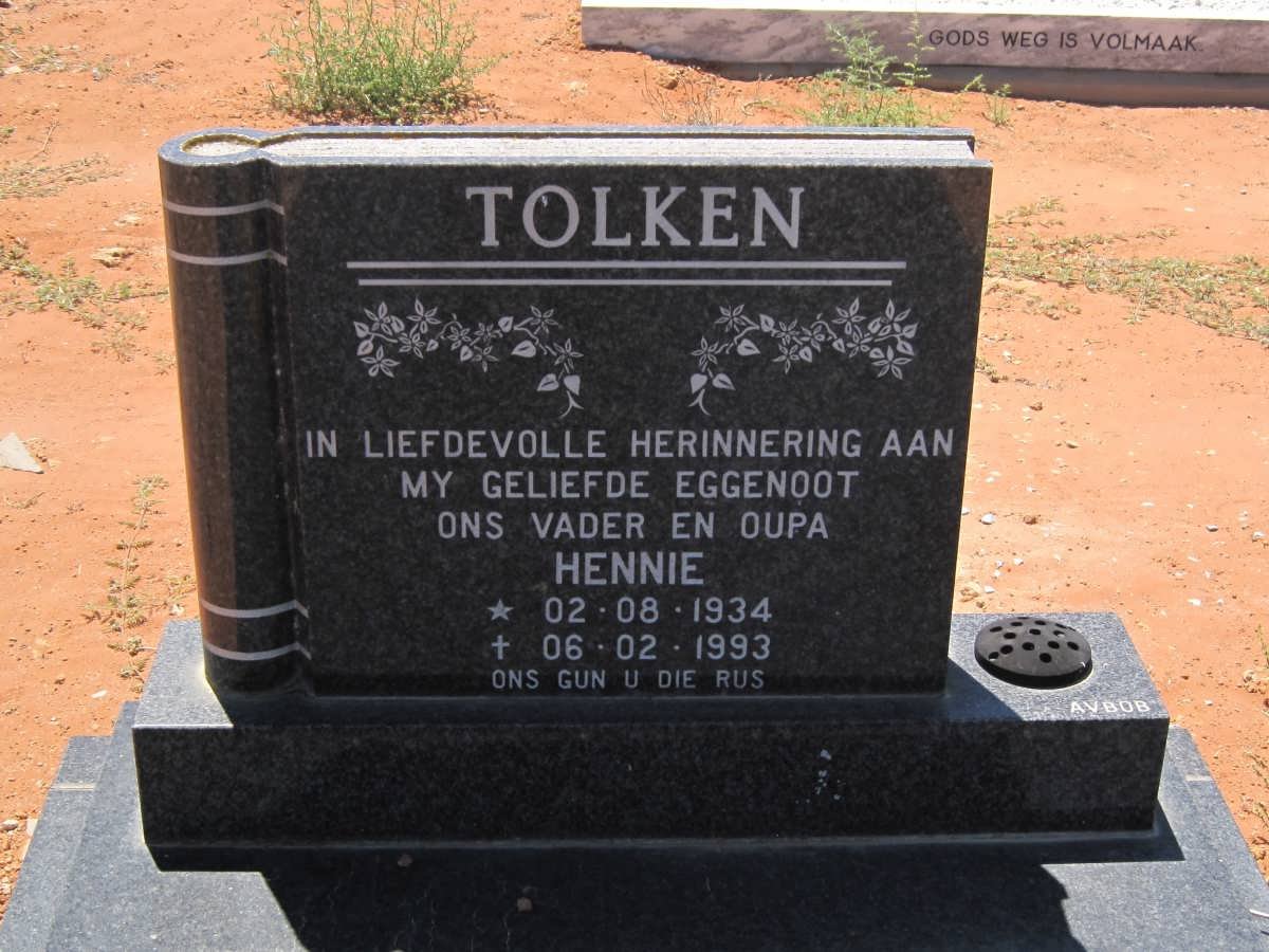 TOLKEN Hennie 1934-1993