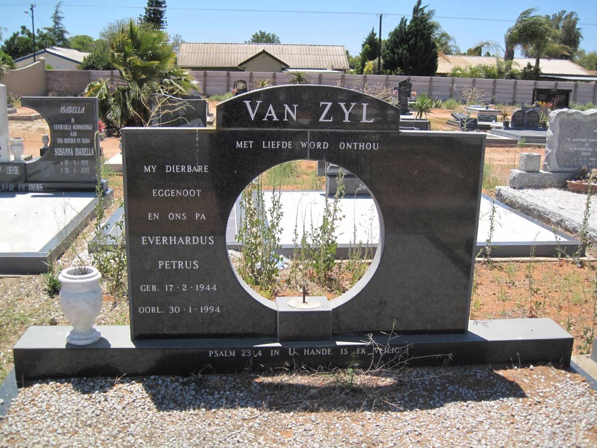 ZYL Everhardus Petrus, van 1944-1994