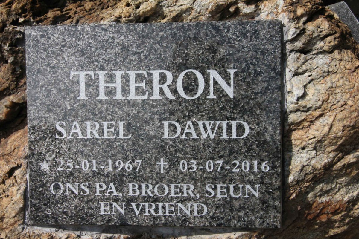 THERON Sarel Dawid 1967-2016