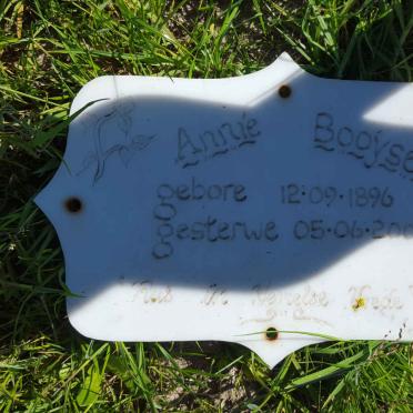 BOOYSEN Annie 1896-2003