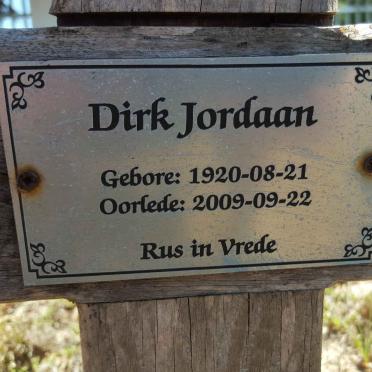JORDAAN Dirk 1920-2009