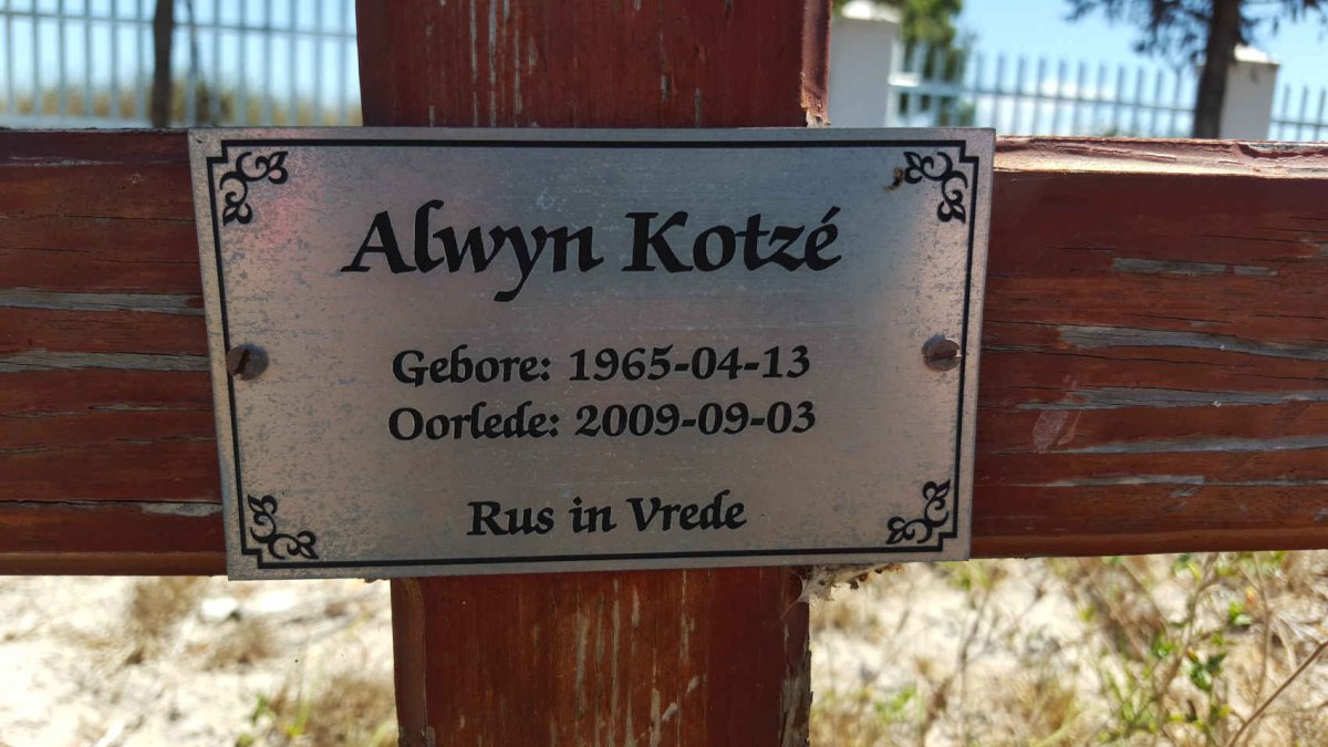 KOTZE Alwyn 1965-2009
