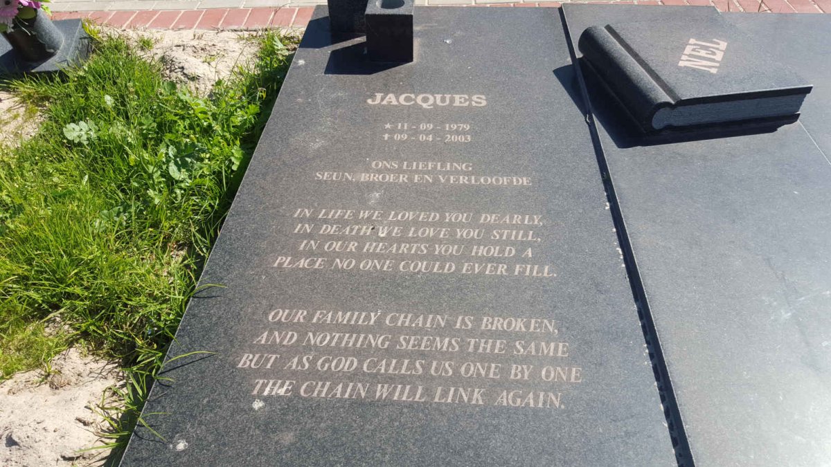 NEL Johannes Jurgens 1960- &amp; Elsabe 1960- :: NEL Jacques 1979-2003