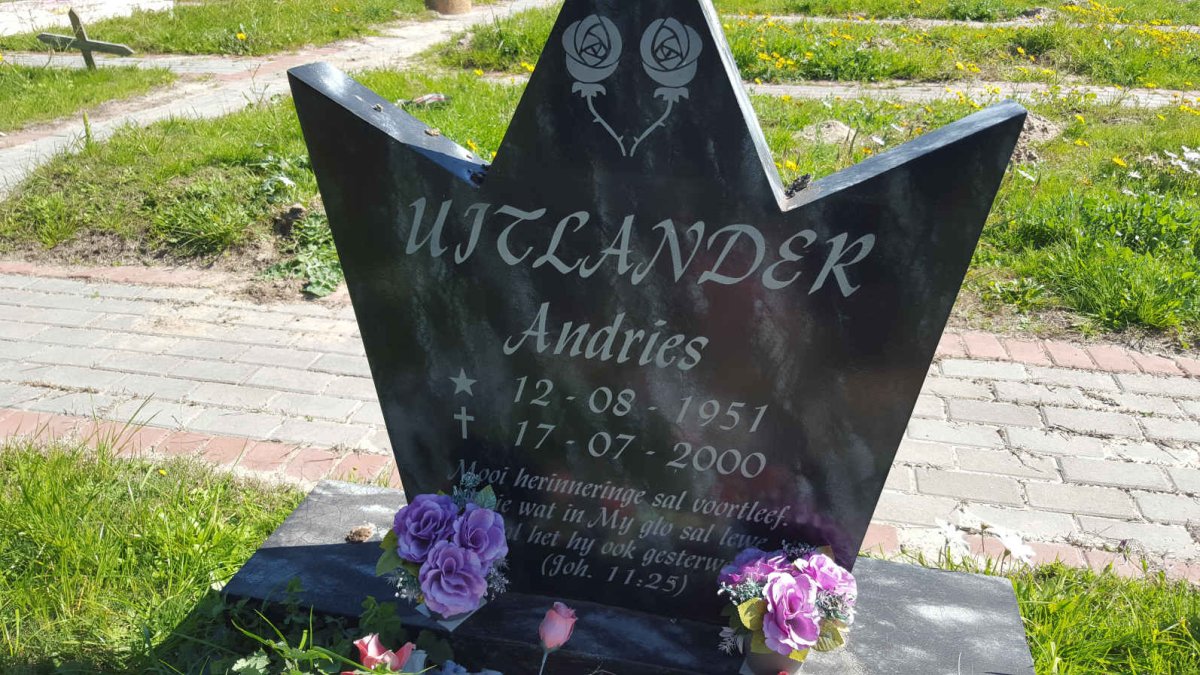 UITLANDER Andries 1951-2000
