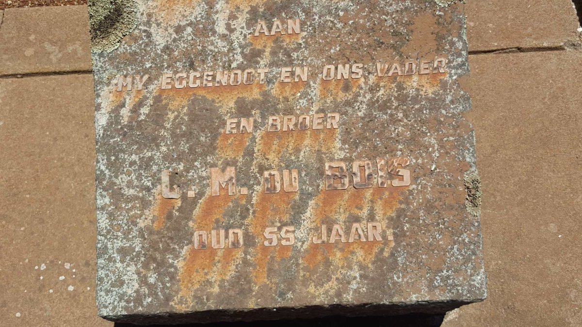 BOIS G.M., du