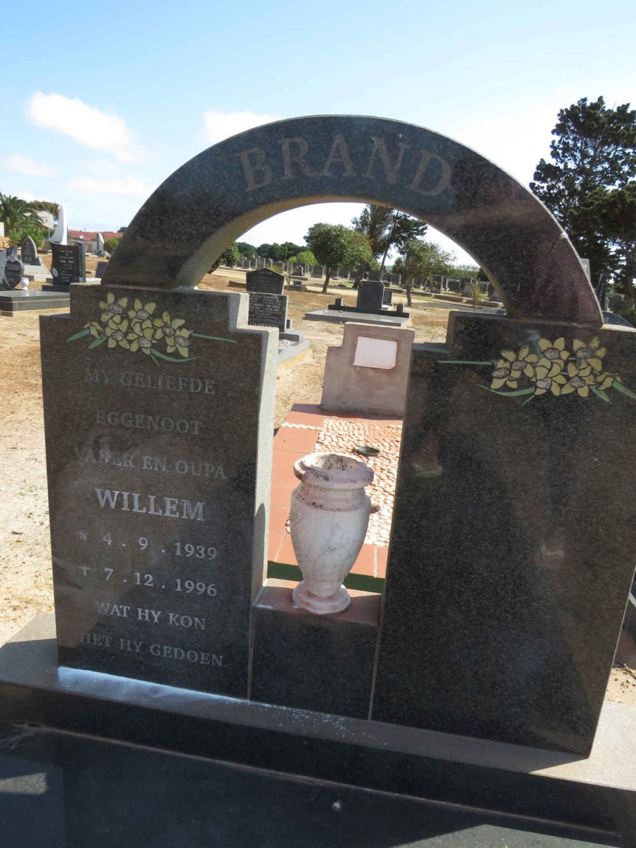 BRAND Willem 1939-1996