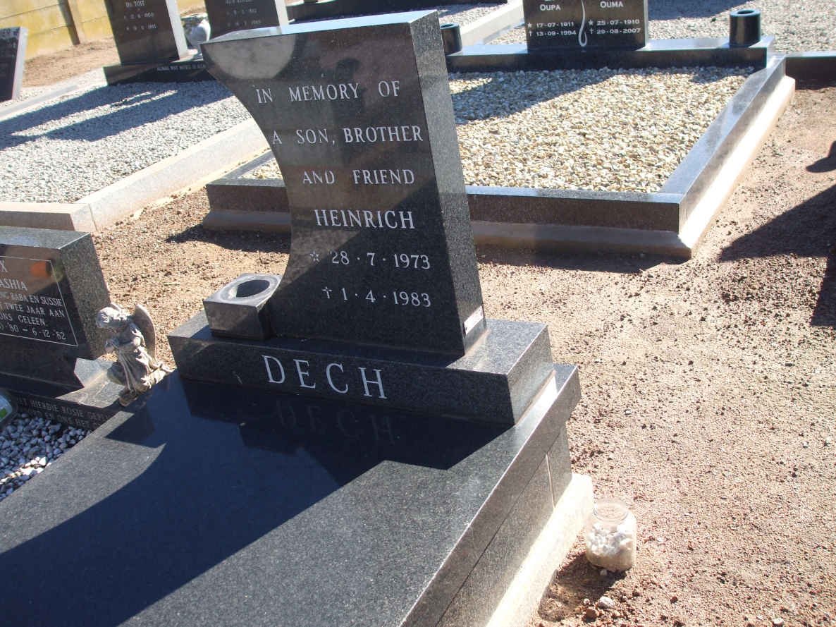 DECH Heinrich 1973-1983