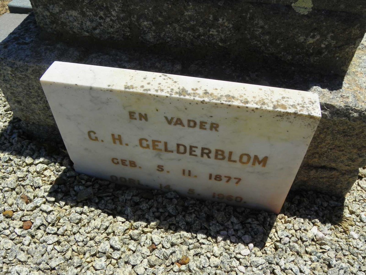 GELDERBLOM G.H. 1877-1960