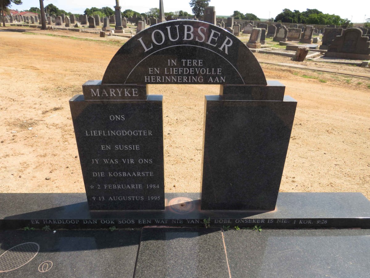 LOUBSER Maryke 1984-1995