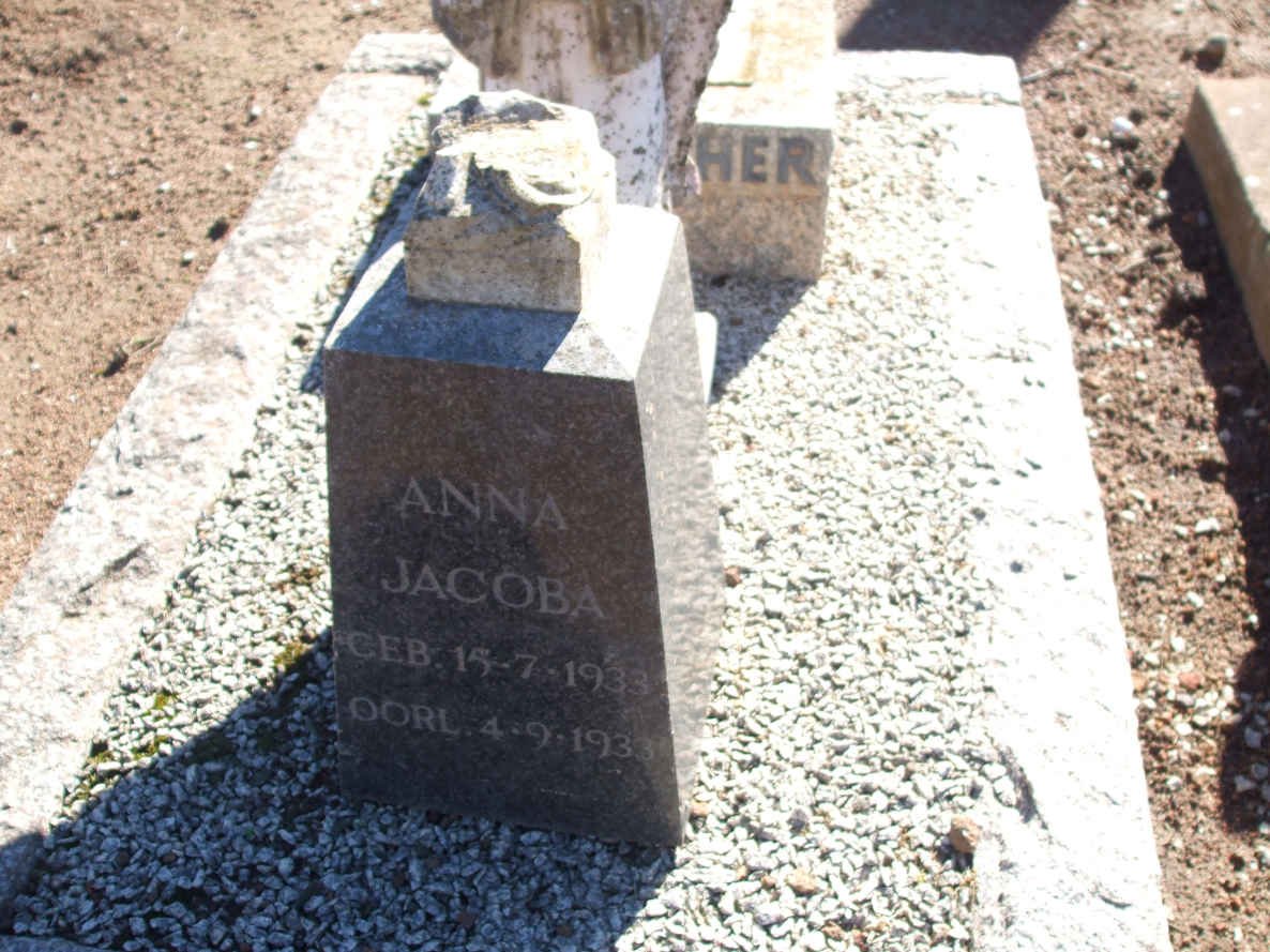 LAUBSCHER Anna Jacoba 1933-1933