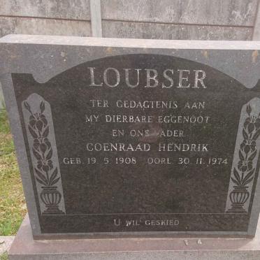 LOUBSER Coenraad Hendrik 1908-1974