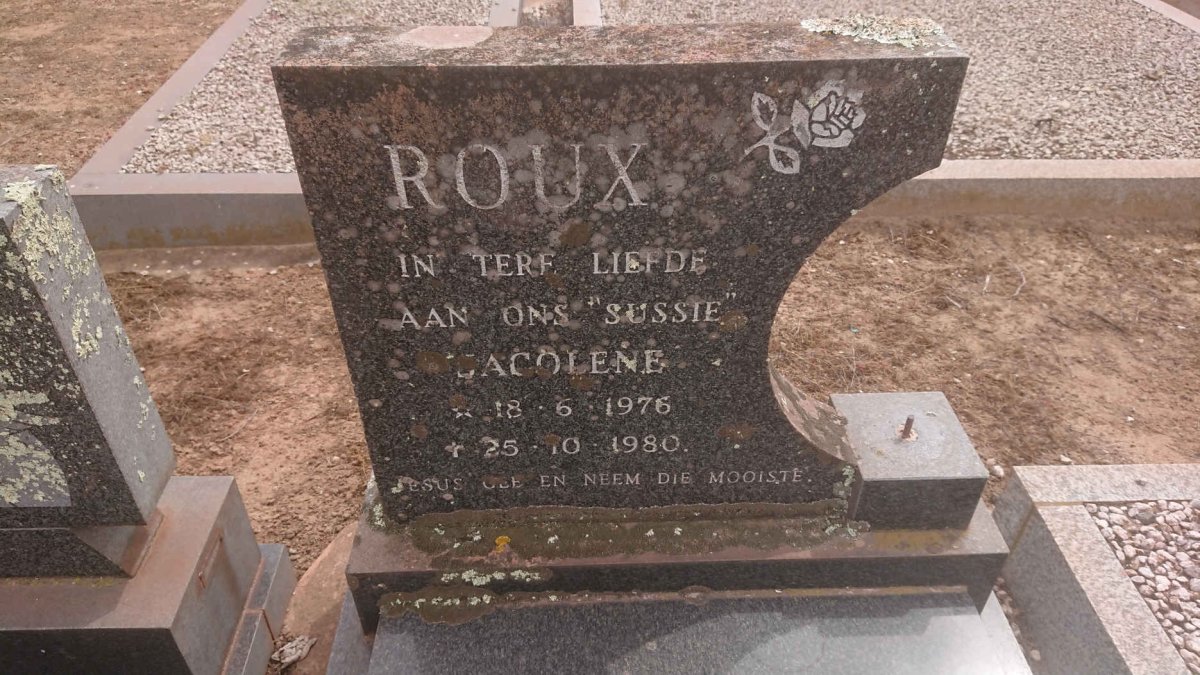 ROUX Jacolene 1976-1980