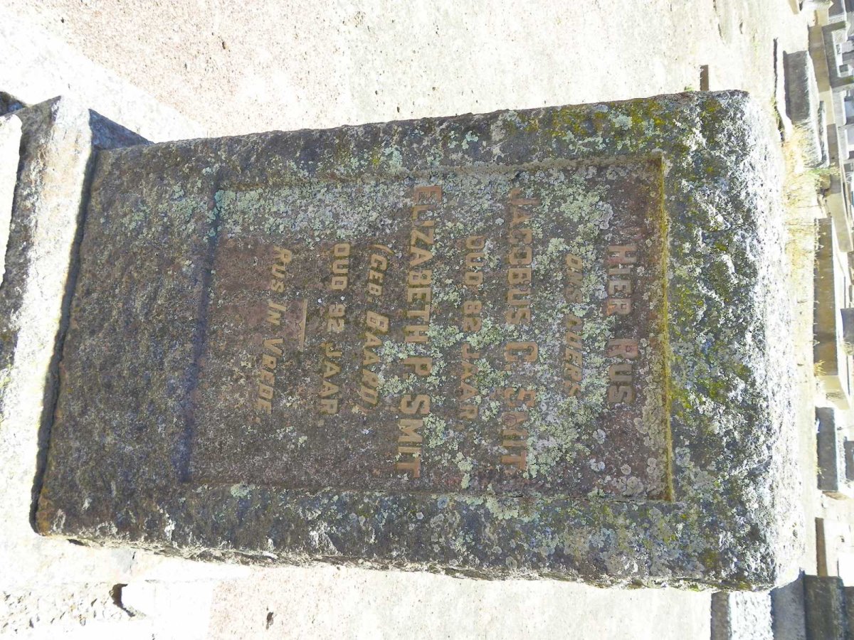 SMIT Jacobus G. &amp; Elizabeth P. BAARD