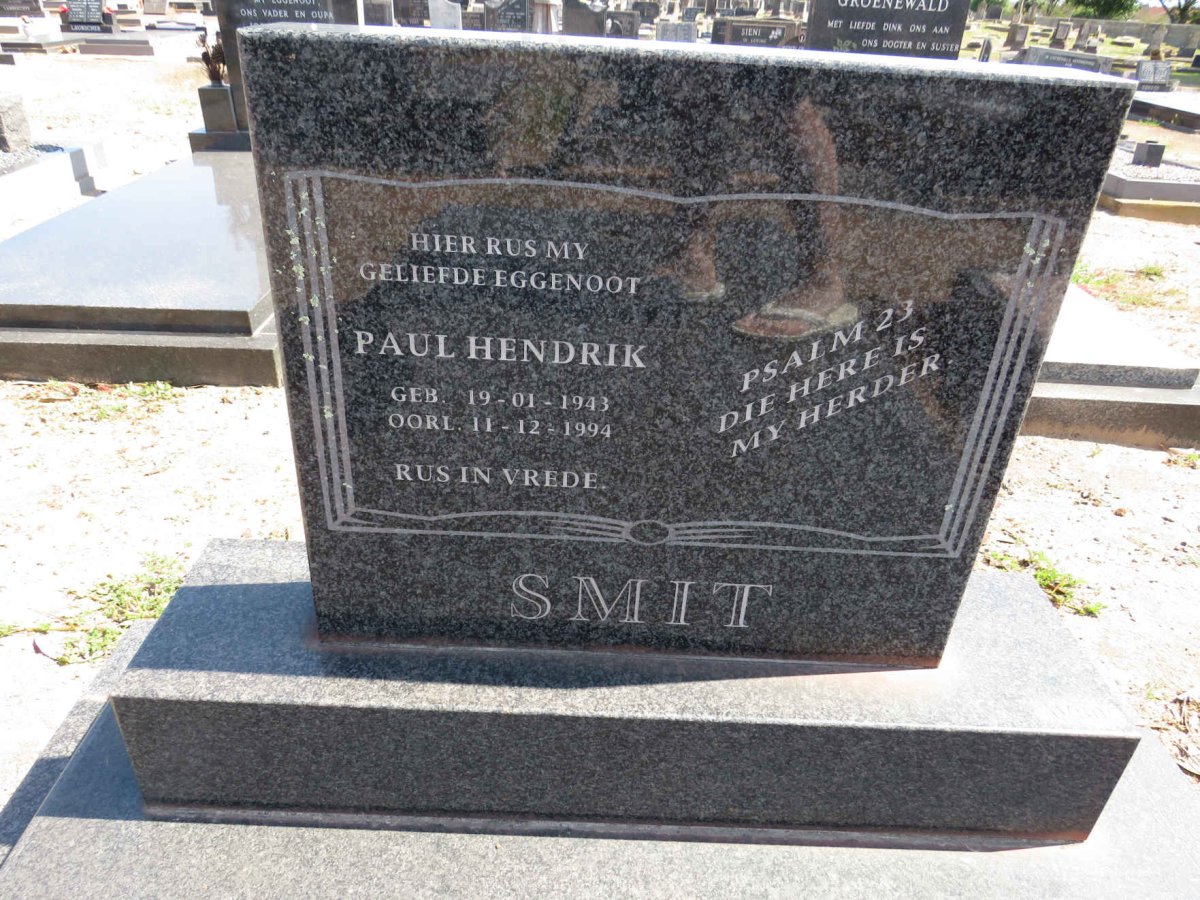 SMIT Paul Hendrik 1943-1994