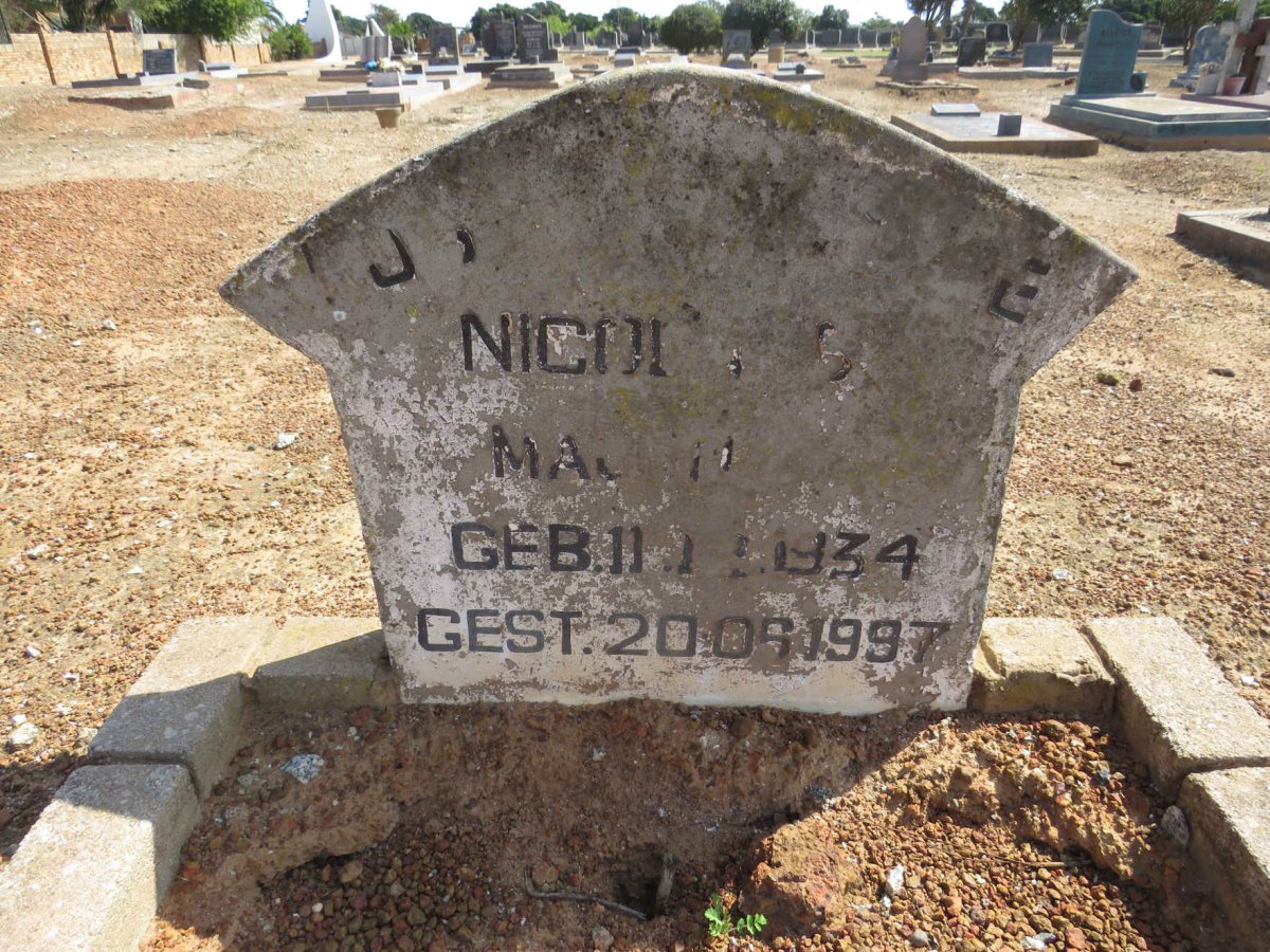 ?J?? Nicol?? 1934-1997