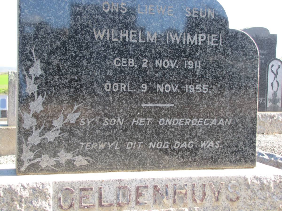 GELDENHUYS Wilhelm 1911-1955
