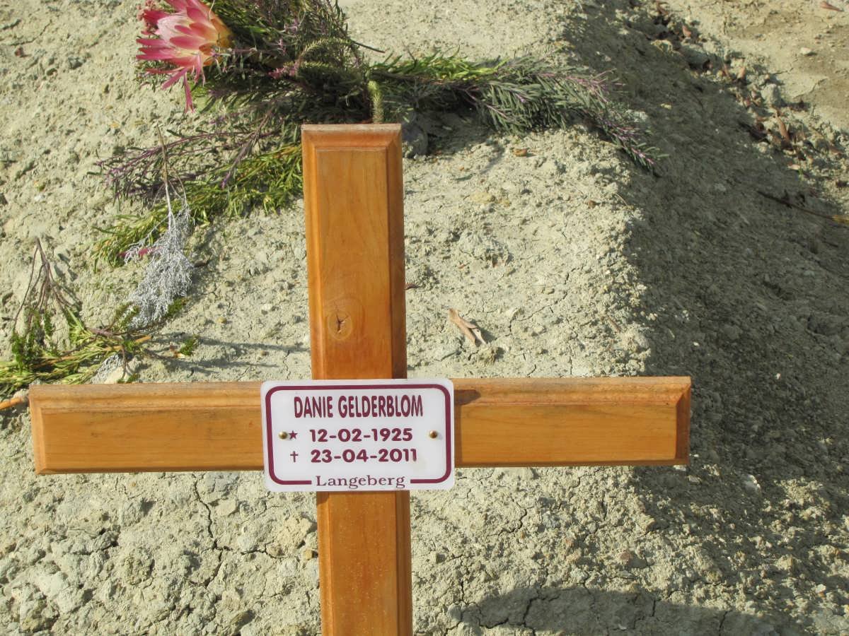 GELDERBLOM Danie 1925-2011
