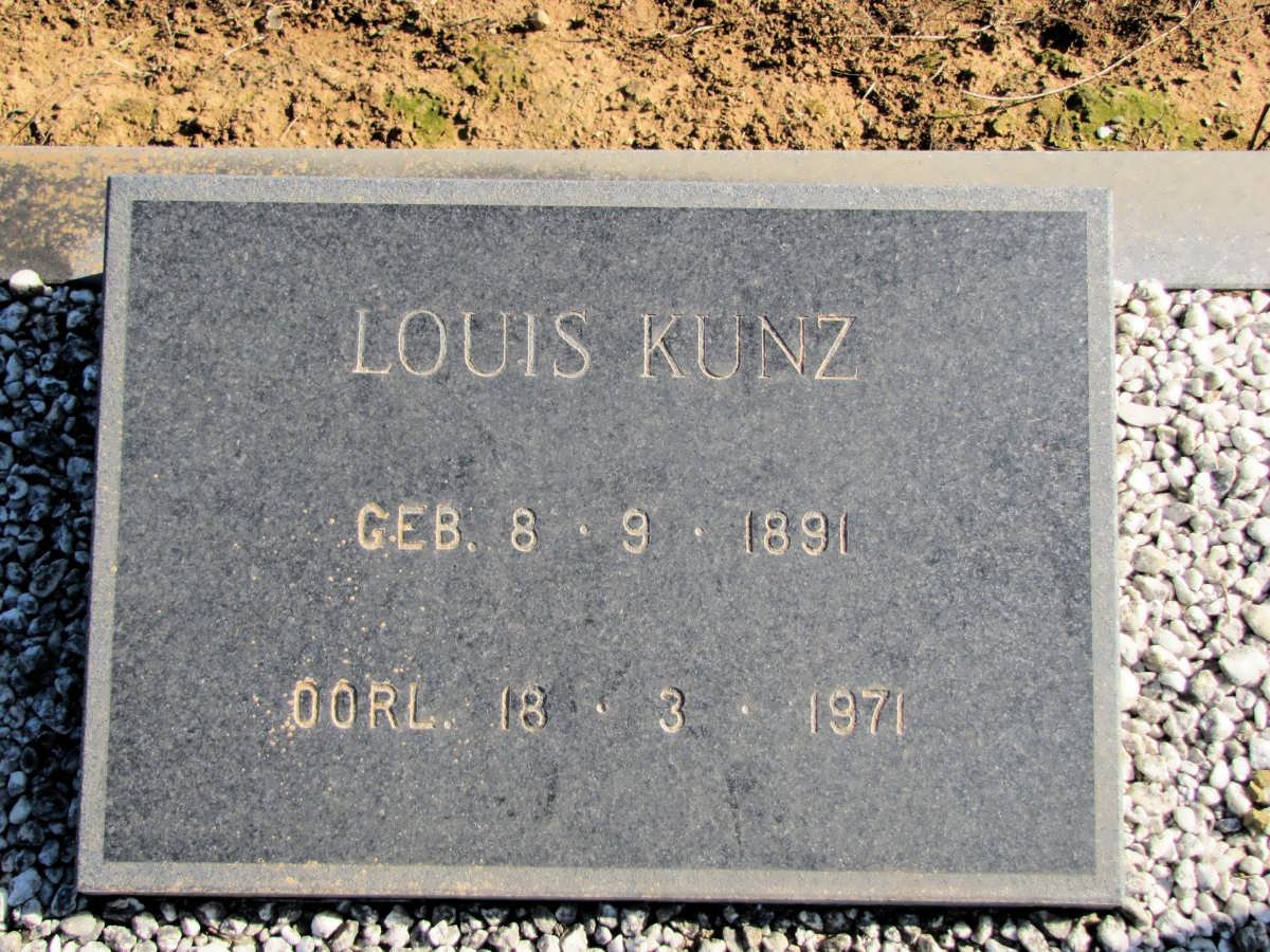KUNZ Louis 1891-1971