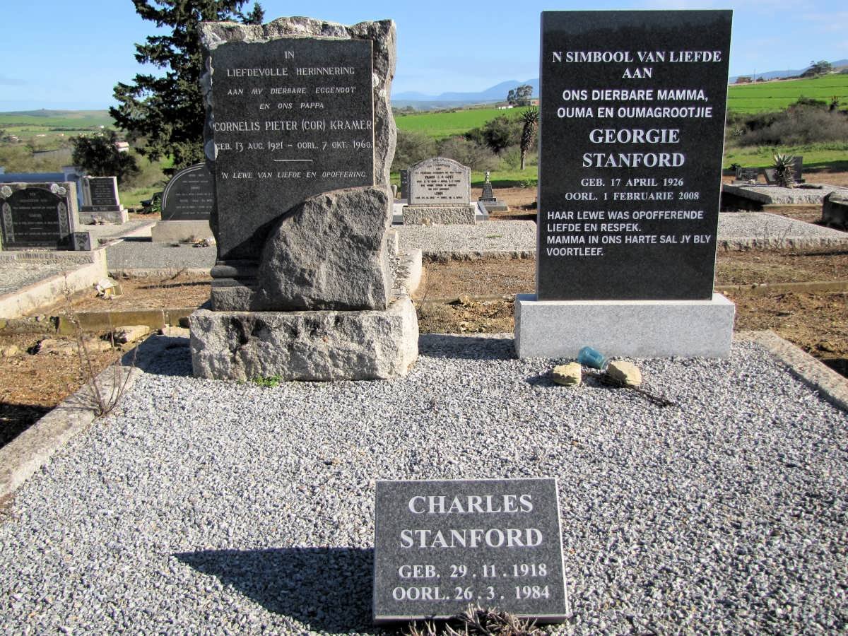 KRAMER Cornelis Pieter 1921-1960 &amp; Georgie STANFORD 1926-2008 :: STANFORD Charles 1918-1984