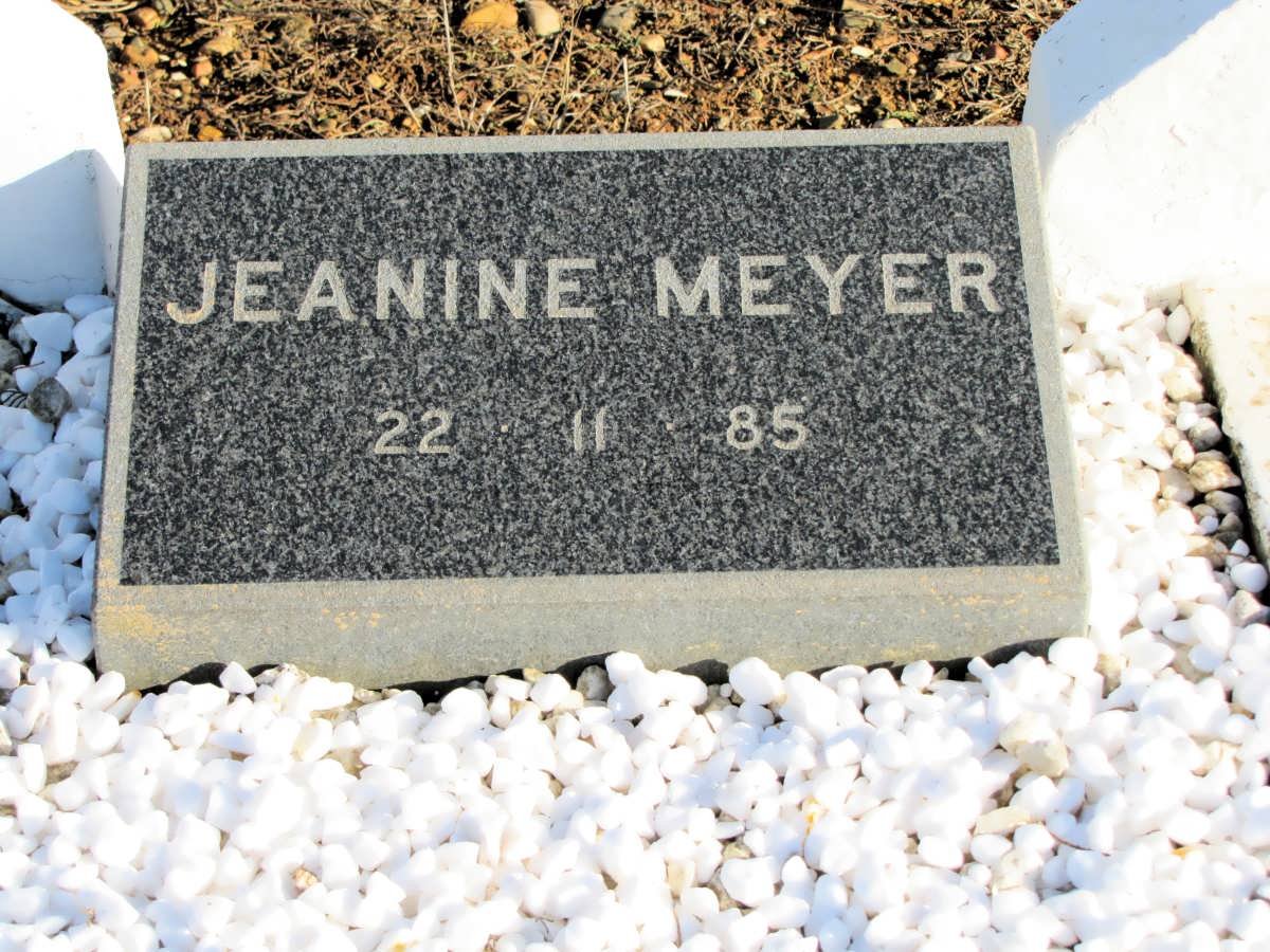 MEYER Jeanine -1985