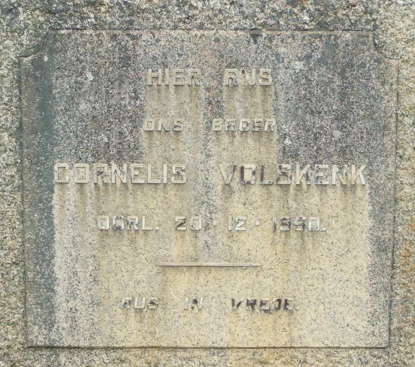 VOLSKENK Cornelis -1950