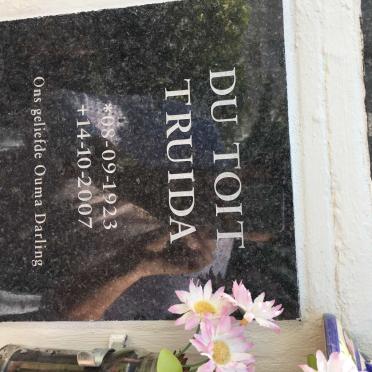 TOIT Truida, du 1923-2007