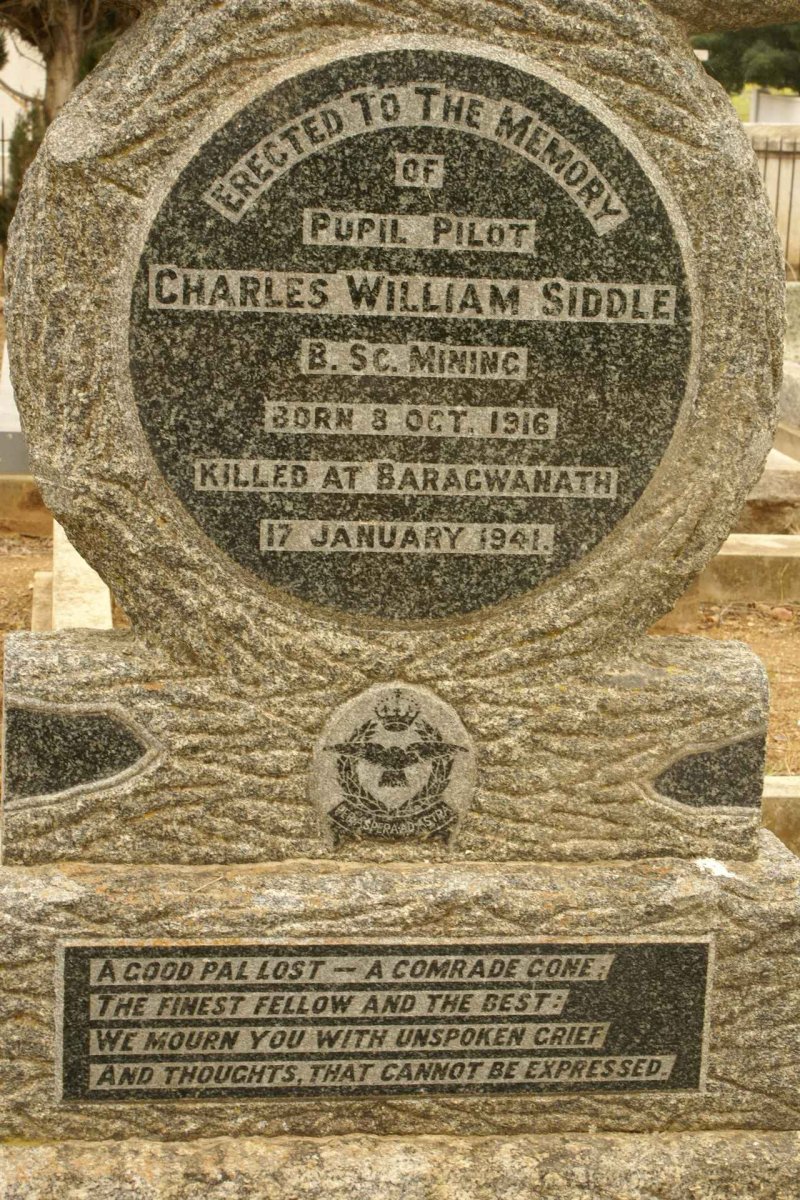 SIDDLE Charles William 1916-1941