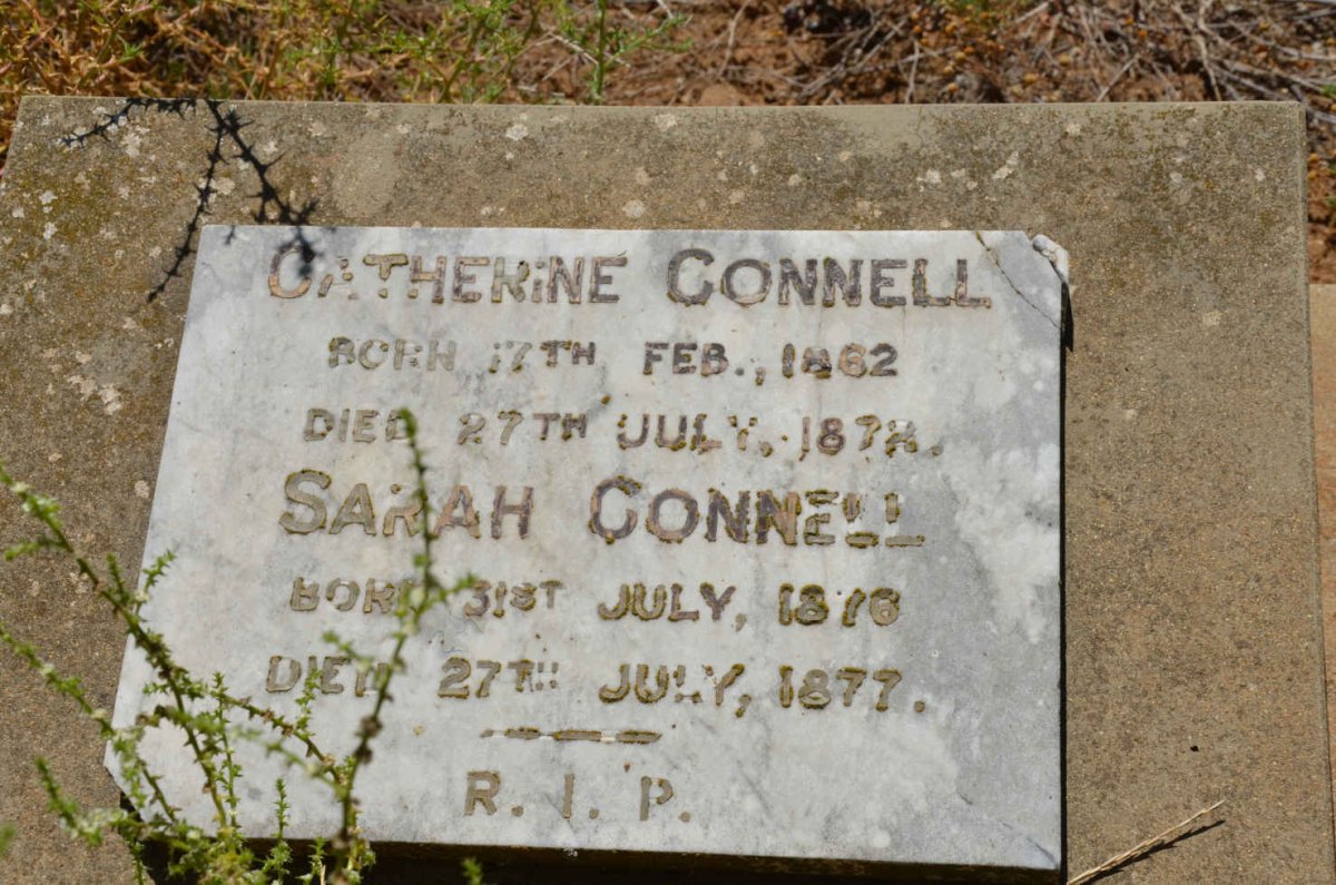 CONNELL Catherine 1862-187? :: CONNELL Sarah 1876-1877