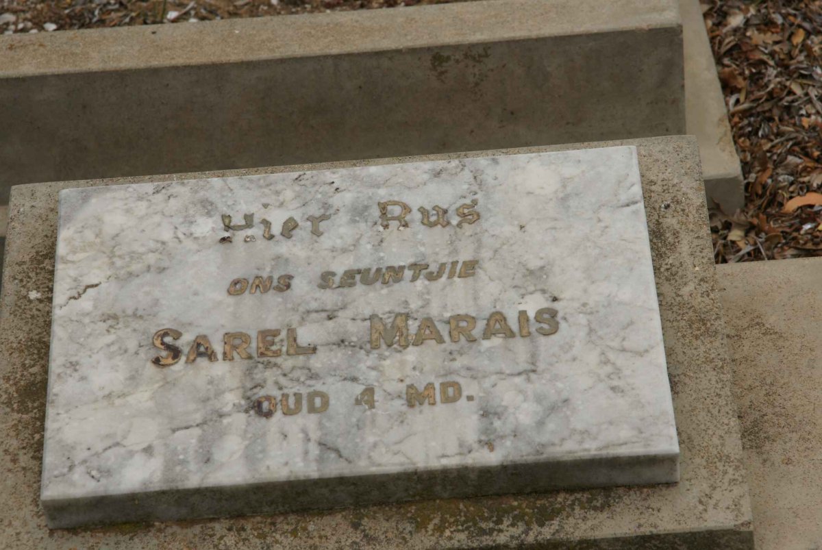 MARAIS Sarel