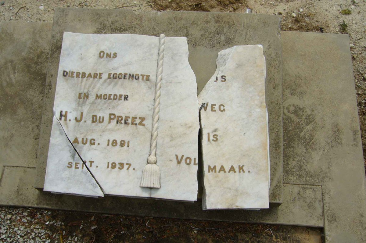PREEZ H.J., du 1891-1937