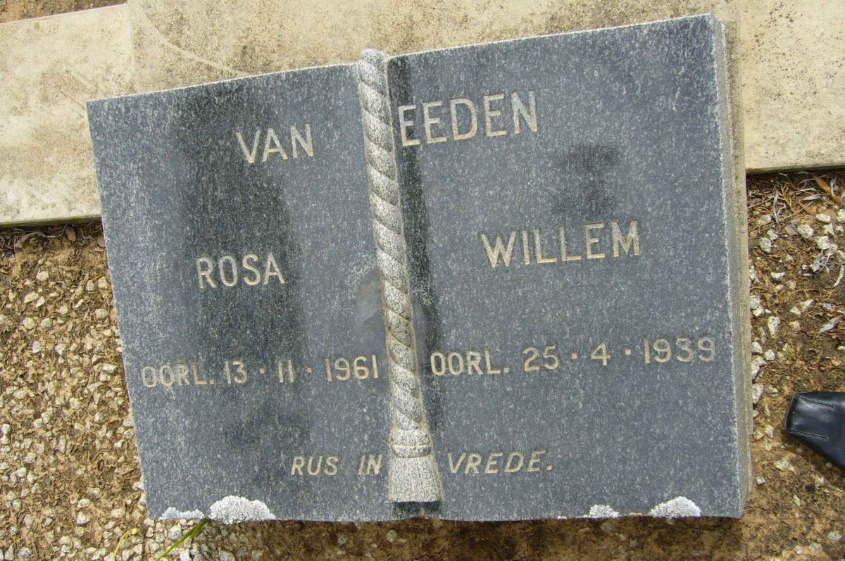EEDEN Willem, van -1939 &amp; Rosa -1961