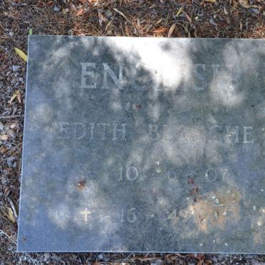 ENGLISH Edith Blanche -1907-????