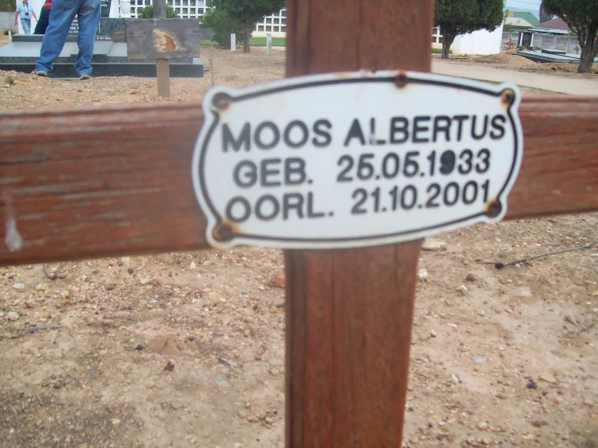 ALBERTUS Moos 1933-2001