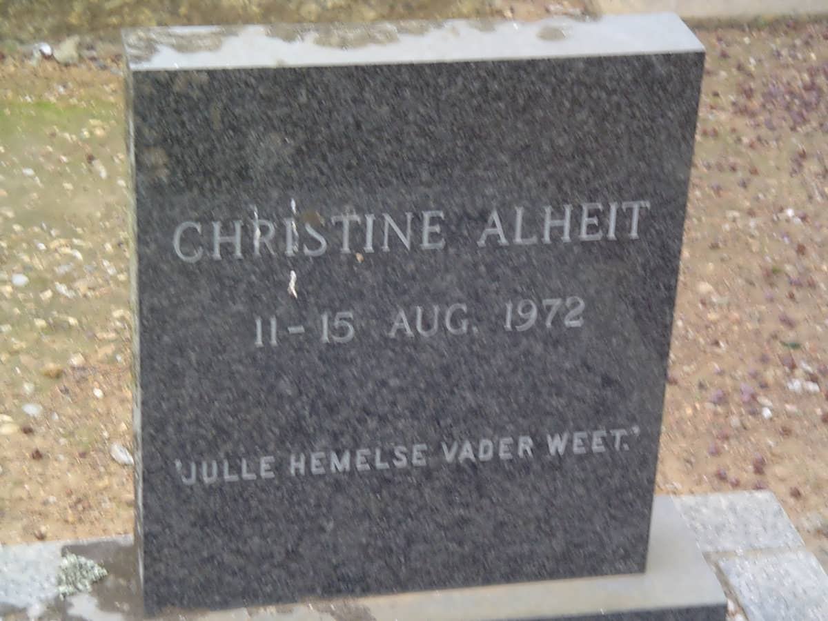 ALHEIT Christina -1972